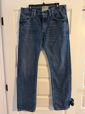 Ariat Men's Medium Blue Straight Jeans 34/34